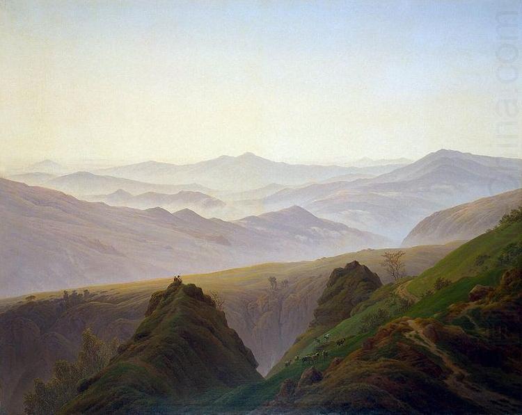 Morning in the Mountains, Caspar David Friedrich